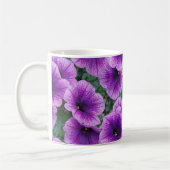 Lilac Petunia Blume Kaffeetasse (Links)