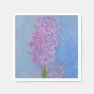 Lilac Pink Hyacinth Blume Serviette