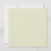 Lilac Pink Watercolor Floral Sage Uni Trunk Einladung (Rückseite)