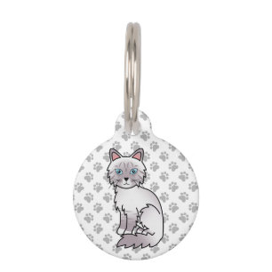 Lilac Point Tabby Birman/Ragdoll Katze & Haustier- Haustiermarke