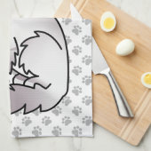 Lilac Point Tabby Birman / Ragdoll Niedlich Cat & Geschirrtuch (Viertel Falte)