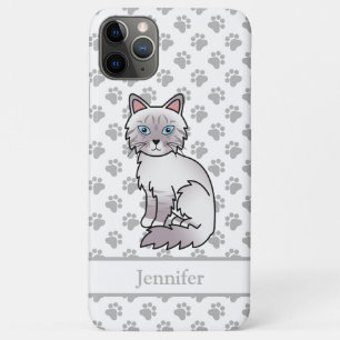 Lilac Point Tabby Birman / Ragdoll Niedliche Katze Case-Mate iPhone Hülle