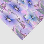 Lilac Poppies Seidenpapier (Ausschnitt)