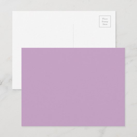 Lilac Postkarte (Vorne/Hinten)