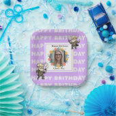 Lilac Psychology Birthday Photo Frame Freud Images Pappteller (Party)