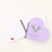 Lilac Psychology Gray Rorschach Test Design Pers Notizblock (Innenseite)
