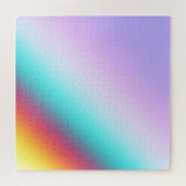 Lilac Rainbow Gradient Puzzle (Horizontal)