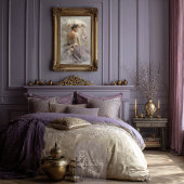 Lilac Reverie Ballerina, Floral & Damask Tile Set Geschenkpapier Set