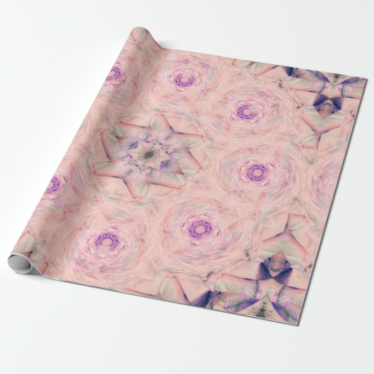 Lilac Rose Brooch Geschenkpapier (Ungerollt)