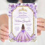 Lilac Rose Mexican Girl Charra Mis Quince 2 Einladung<br><div class="desc">Lilac Rose Mexican Girl Charra Mis Quince 2 Einladung Mis Quince Anos,  15.</div>