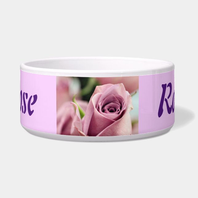 Lilac Rose Napf (Vorderseite)