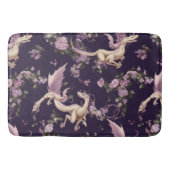Lilac, Rose und weiße Drachen Bath Mat Badematte (Vorderseite)