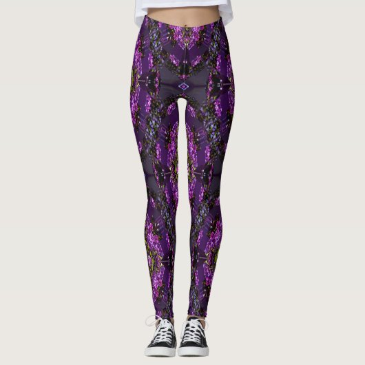 Lilac Schätze... Leggings (Vorderseite)