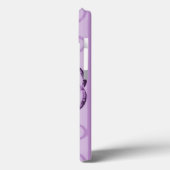 Lilac scrollwork muster Case-Mate iPhone case (Rückseite / Links)