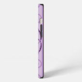 Lilac scrollwork muster Case-Mate iPhone case Hülle (Linke Seite)