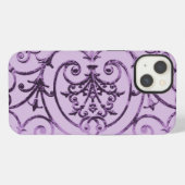 Lilac scrollwork muster Case-Mate iPhone case Hülle (Rückseite (Horizontal))