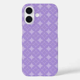 Lilac Shippo Muster iPhone 16 Hülle