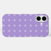 Lilac Shippo Muster Case-Mate iPhone Hülle (Rückseite (Horizontal))