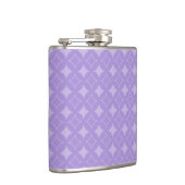 Lilac Shippo Muster Flachmann (Rechts)