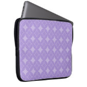 Lilac Shippo Muster Laptopschutzhülle (Vorne Rechts)
