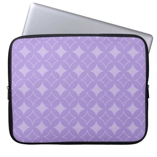 Lilac Shippo Muster Laptopschutzhülle (Vorderseite)
