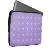 Lilac Shippo Muster Laptopschutzhülle (Vorne Rechts)