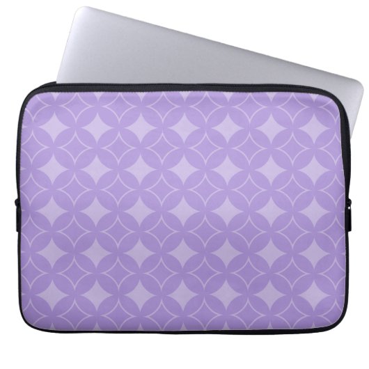 Lilac Shippo Muster Laptopschutzhülle (Vorderseite)