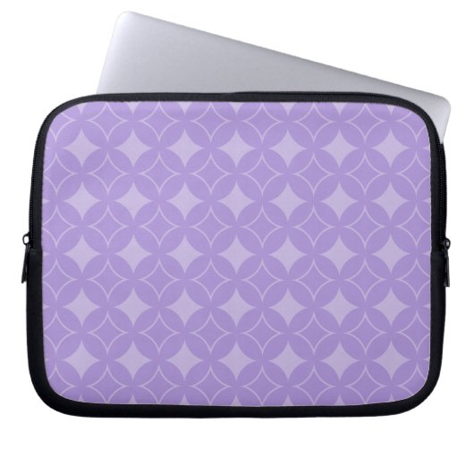 Lilac Shippo Muster Laptopschutzhülle (Vorderseite)