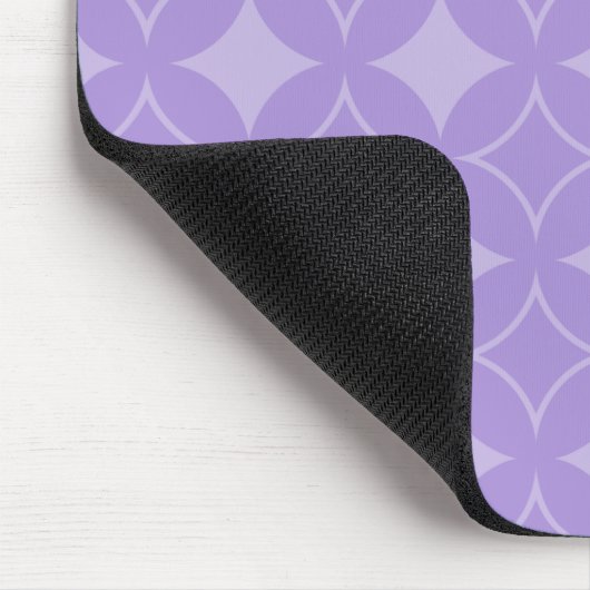 Lilac Shippo Muster Mousepad (Ecke)