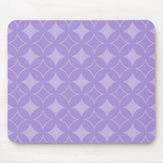 Lilac Shippo Muster Mousepad (Vorne)