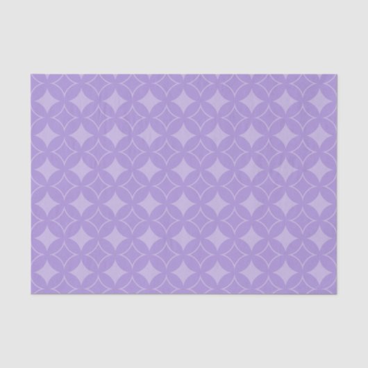 Lilac Shippo Muster Seidenpapier (Vorderseite)