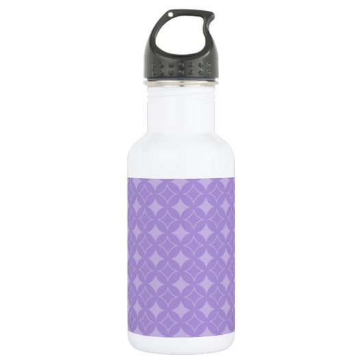 Lilac Shippo Muster Trinkflasche (Vorderseite)