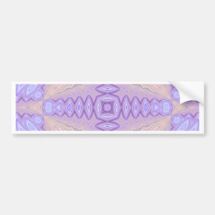 Lilac Silk Abstrakt Zwei Weihnachtsgeschenk Autoaufkleber