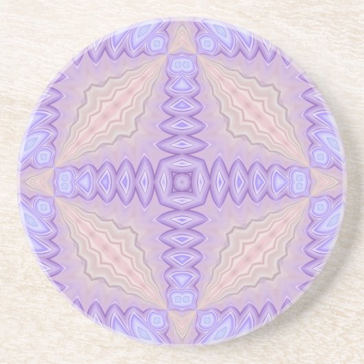 Lilac Silk Abstrakt Zwei Weihnachtsgeschenk Untersetzer (Vorne)