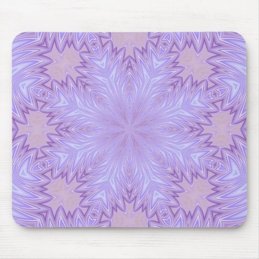 Lilac Silk Christmas Abstrakt Mousepad (Vorne)