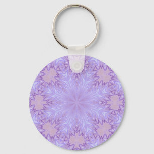 Lilac Silk Christmas Abstrakt Schlüsselanhänger