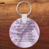 Lilac Silk Godtok Schlüsselanhänger (Vorderseite)