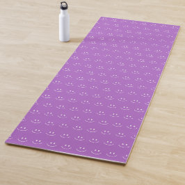 Lilac Smile Pattern Yoga Mat Yogamatte