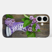 Lilac Sneaker Case-Mate iPhone Hülle (Rückseite (Horizontal))
