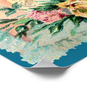 Lilac Soap Lady Vintage Werbung Poster (Ecke)