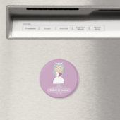 Lilac Sober Princess Magnet (In Situ (Geschirrspüler))