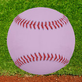 Lilac Solid Color Baseball