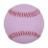 Lilac Solid Color Baseball (Rückseite)