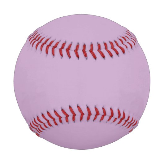 Lilac Solid Color Baseball (Rückseite)