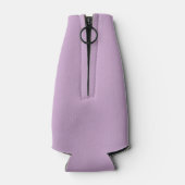 Lilac Solid Color Flaschenkühler (Rückseite)