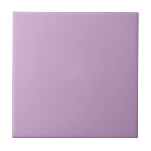Lilac Solid Color Fliese (Vorderseite)