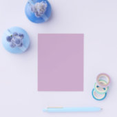 Lilac Solid Color Flyer Paper (Einzeln)