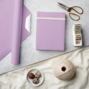 Lilac Solid Color Geschenkpapier