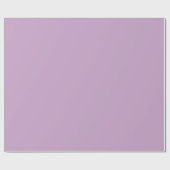Lilac Solid Color Geschenkpapier (Flach)