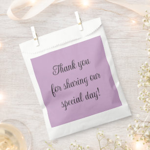 Lilac Solid Color Geschenktütchen